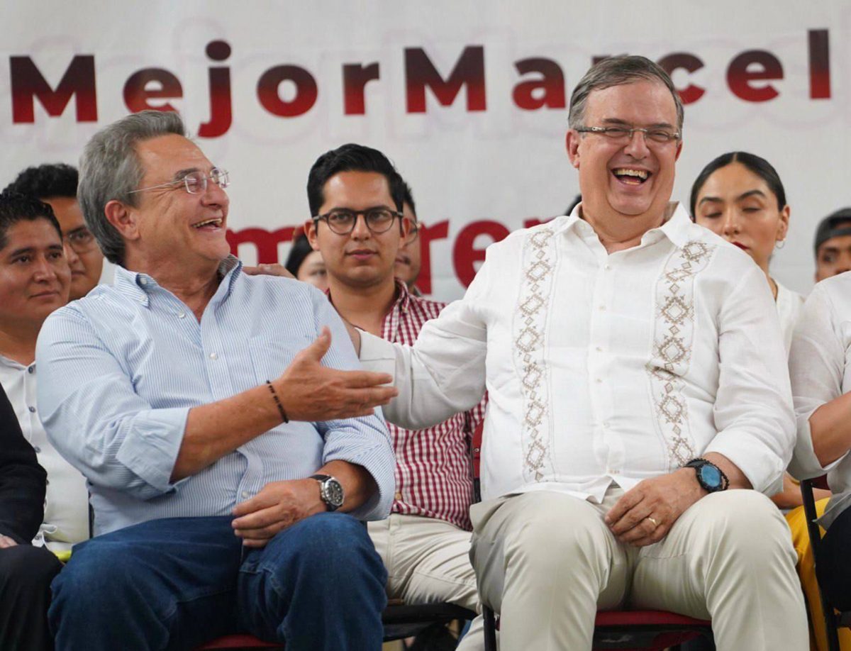 Pío López Obrador dice en video que Ebrard ganará la candidatura de