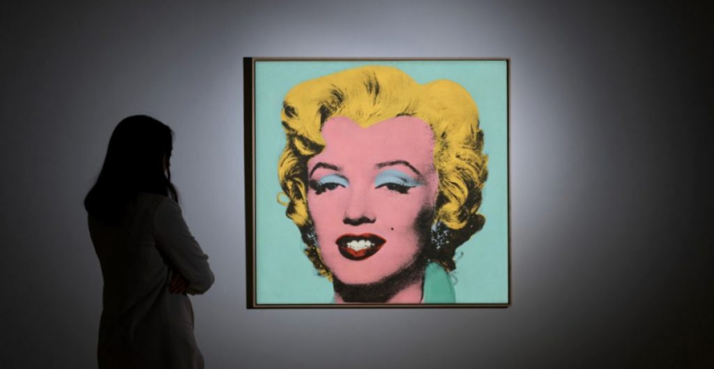 Cuadro de Marilyn Monroe realizado por Andy Warhol