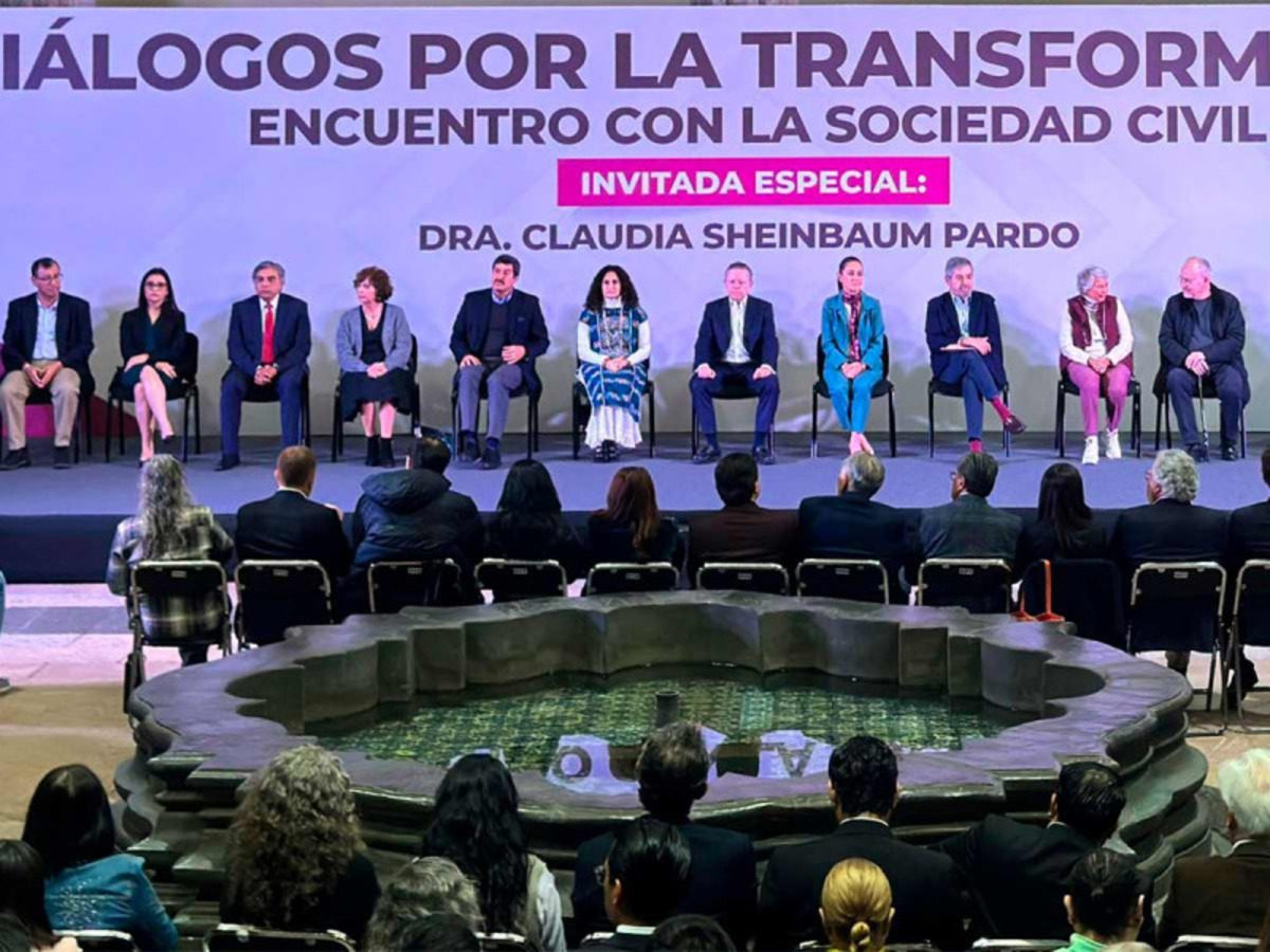 Claudia Sheinbaum presenta a su equipo de proyecto de nación 2024